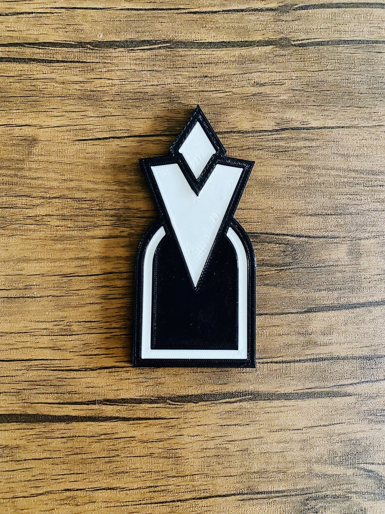 Appendiabiti da parete con segnalino missione Skyrim - Decorazione da parete per videogiochi - Regalo per fan di The Elder Scrolls immagine 1