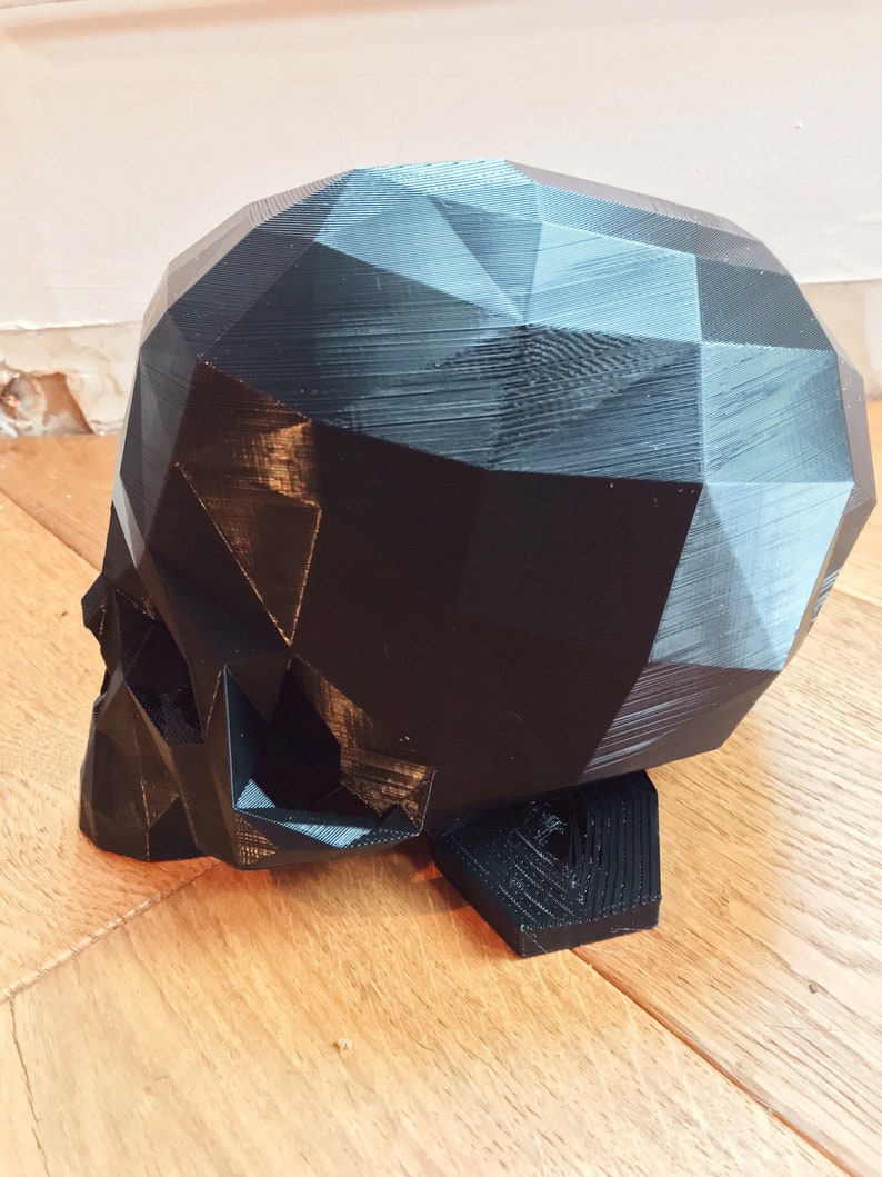 Skull headphone stand holder for over ear gaming headsets 3d Etsy