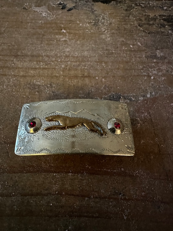 sterling belt buckle