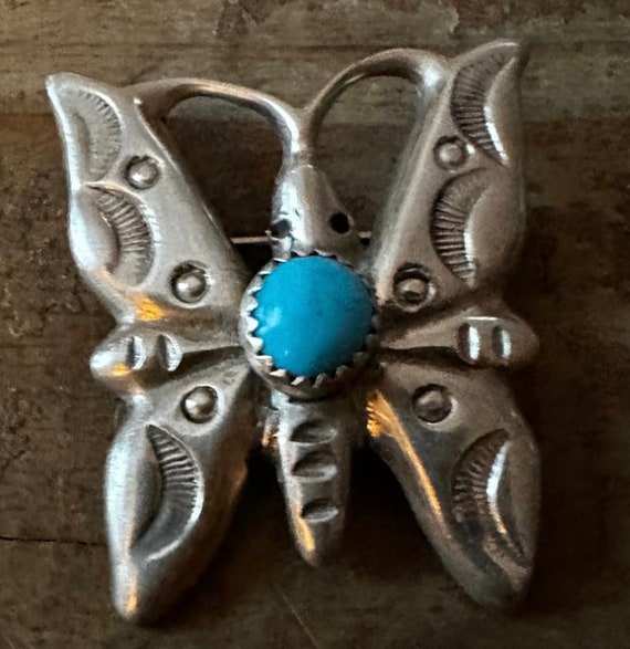 Vintage Native American Hand-Stamper Sterling Silver … - Gem