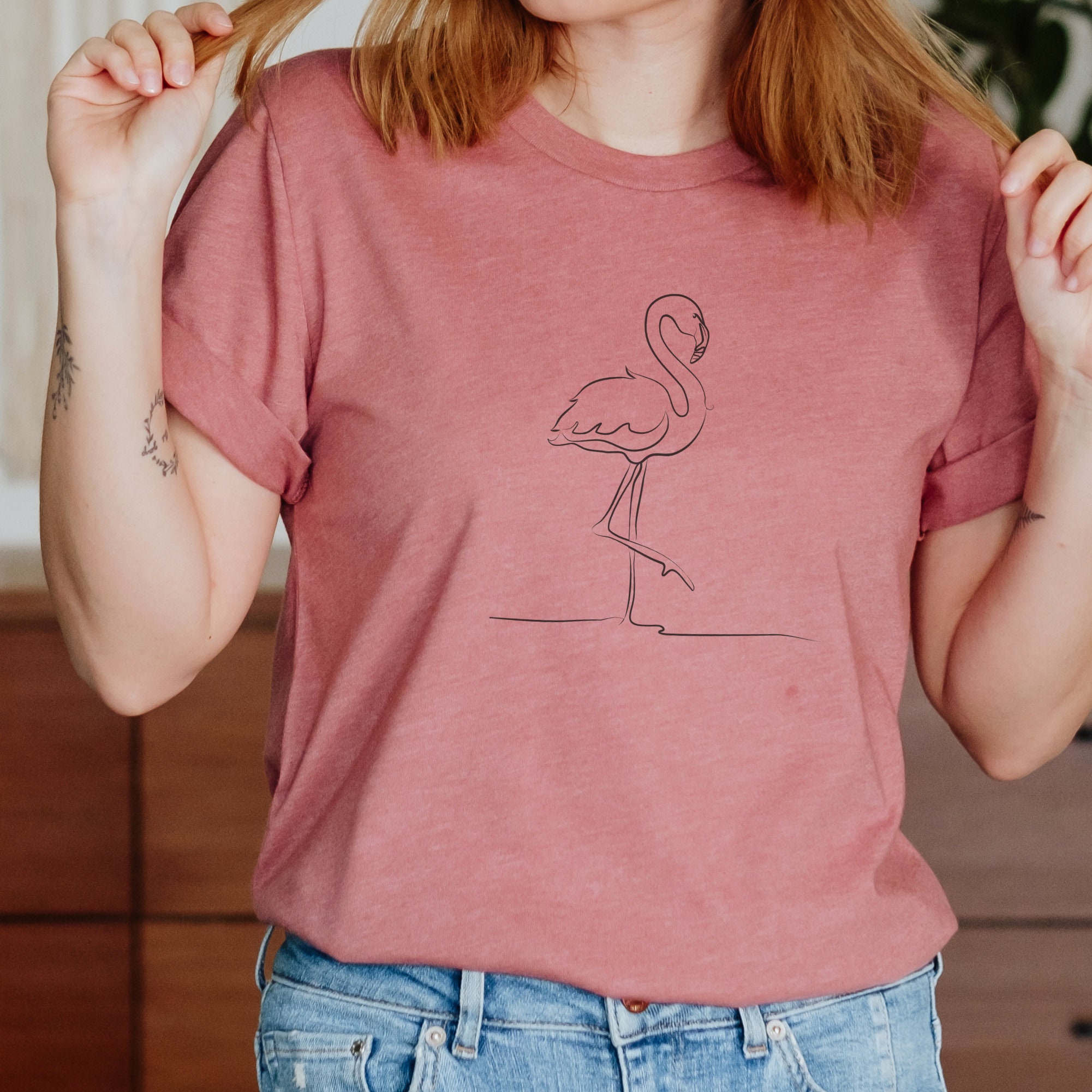 Camisa de flamenco, camiseta de regalo de flamencos, camisa de regalo