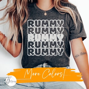 Maglietta Rummy, Maglietta Rummy, Giocatore Rummy, Regina Rummy, Regalo Rummy, Rummy divertente, Maglietta Giocatore di carte, Regalo per nonni