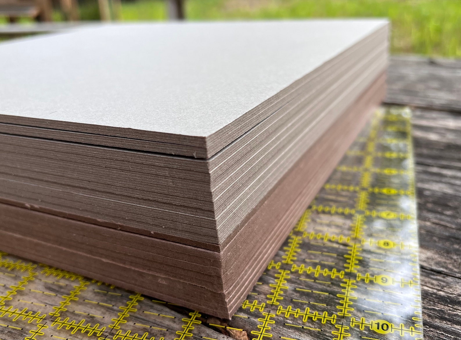 Chipboard/ Carton Contracolado Sheet 11x11 Inch. Book Board, Carton