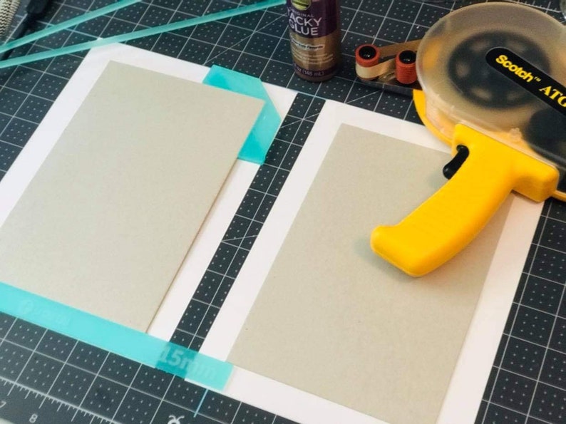 Bookbinding Tools Set Rulers and Corner Cutter Etsy