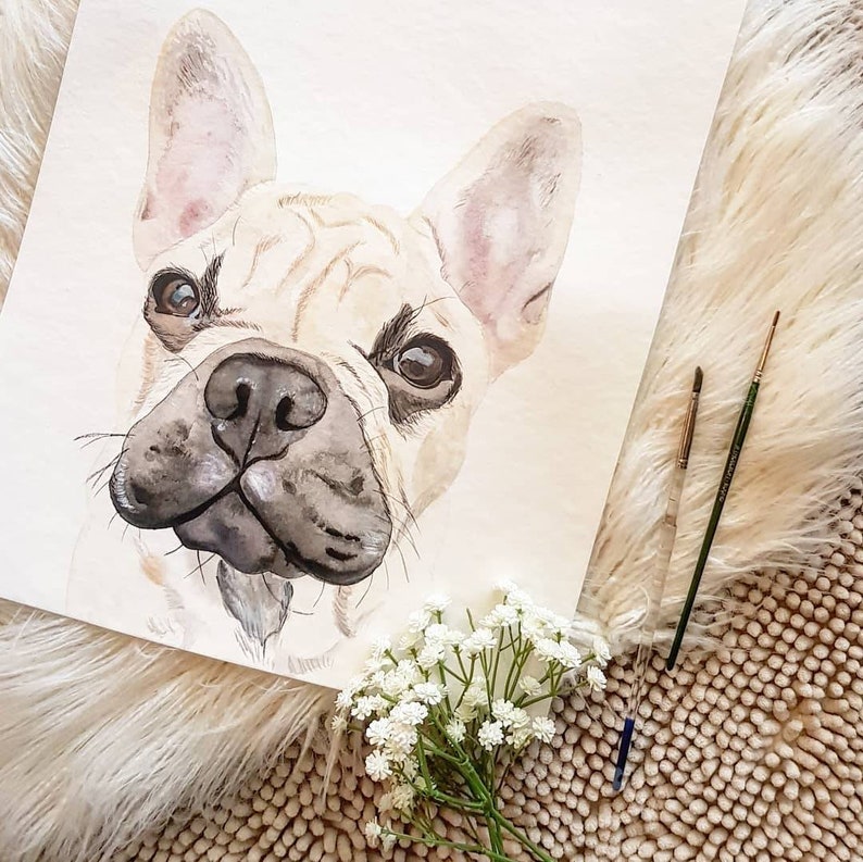 Dog Drawing, Custom Pet Portrait, Pet portrait custom, Peekaboo Dog Drawing, Custom Pet Portrait, Pet portrait custom, Peekaboo