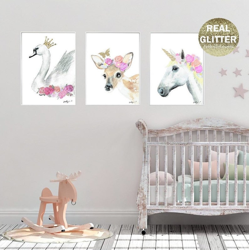Girls Nursery Prints Girls Nursery Art Girls Decor Flower Etsy Australia