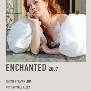 Enchanted Retro Movie Poster, Digital Download, Amy Adams Poster