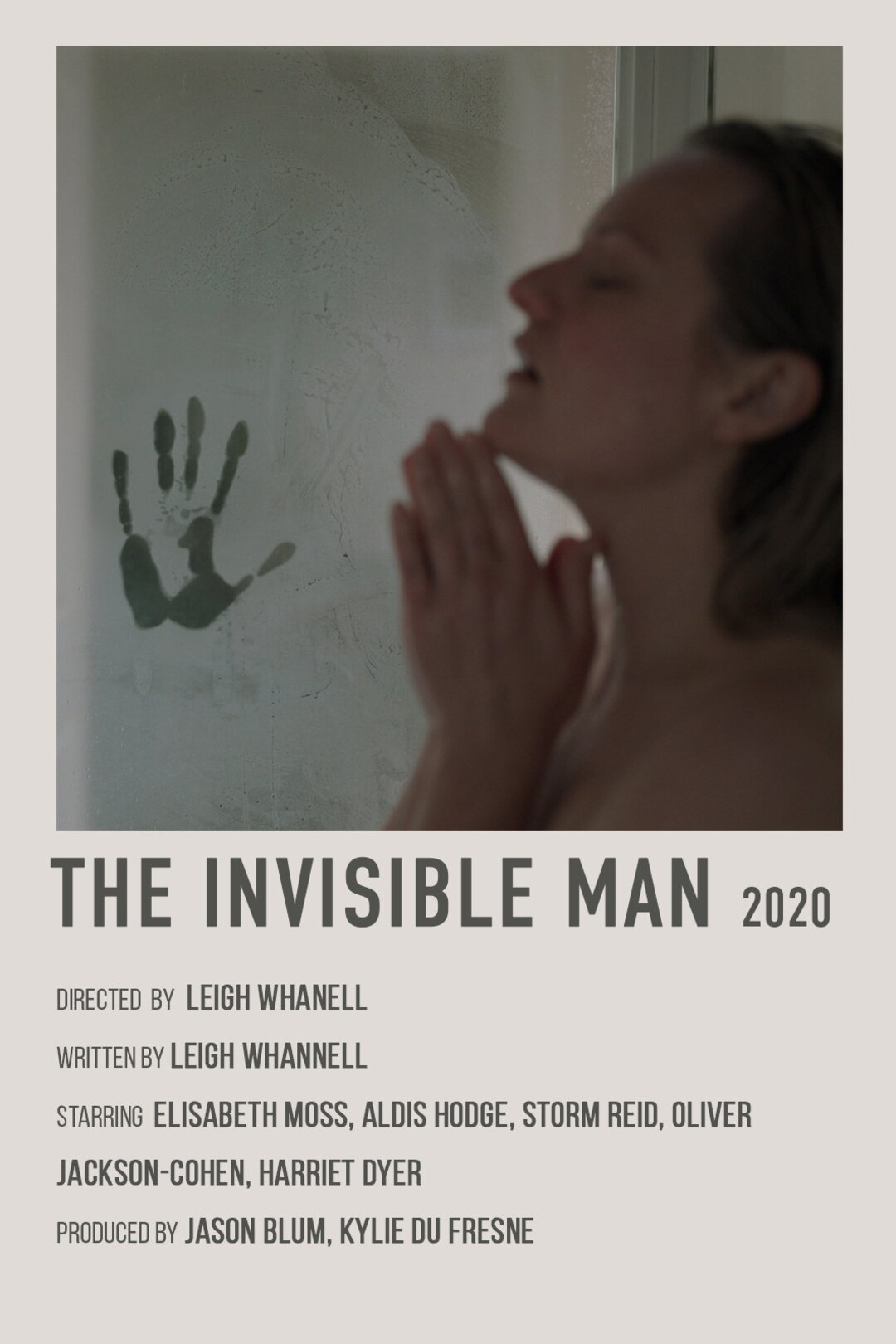 THE INVISIBLE MAN FILM Rhqt - POSTER HQ 50x70cm d'une AFFICHE CINéMA