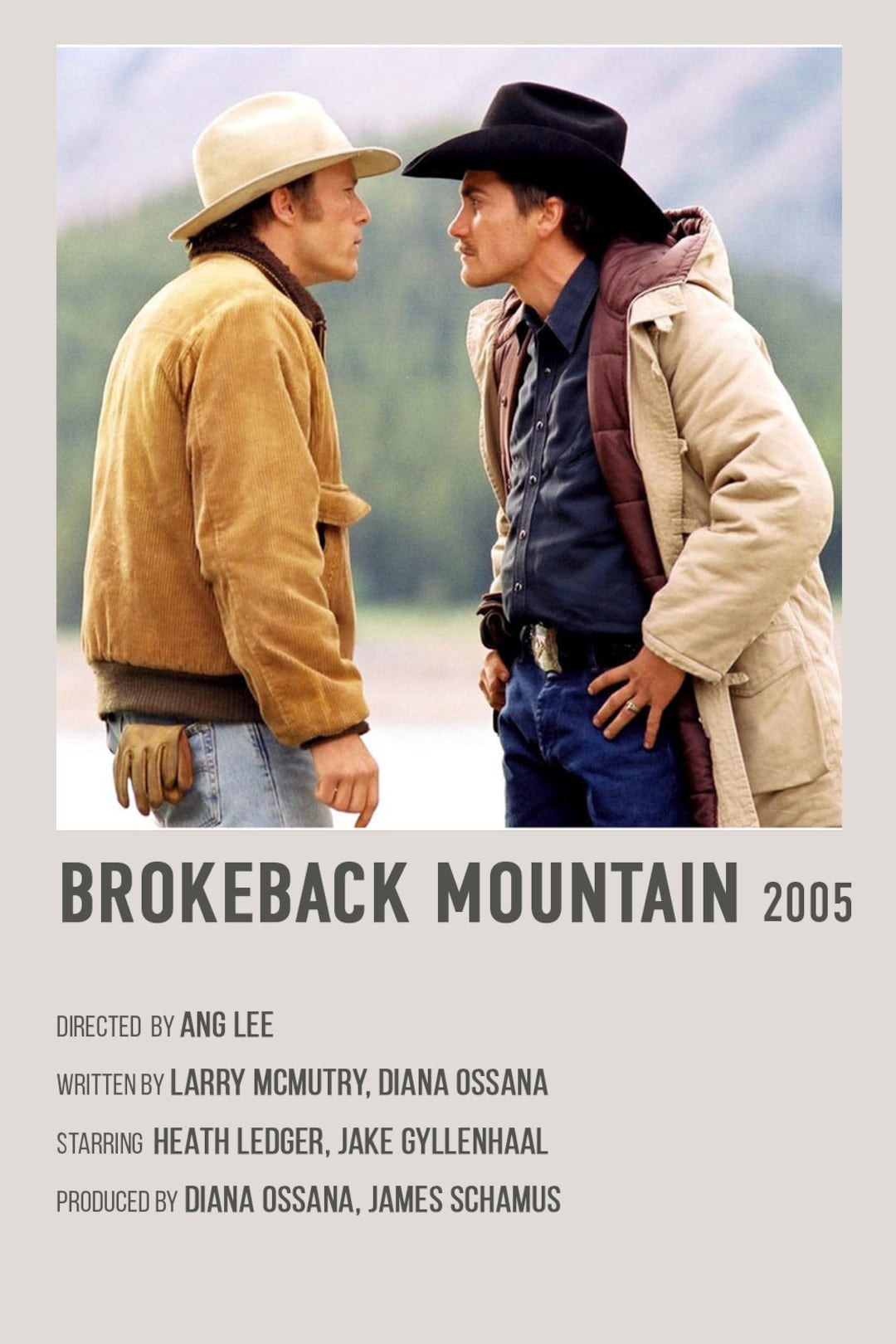 Buy Brokeback Mountain Retro Film Poster, Digital Download, LGBT Romance  Film, Heath Ledger Jake Gyllenhaal Poster Online in India