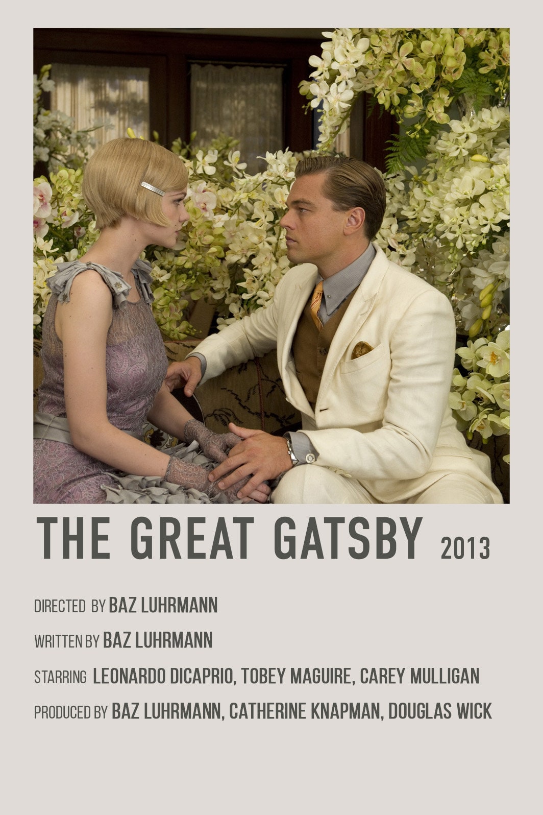 The Great Gatsby Retro Movie Poster, Digital Download - Etsy