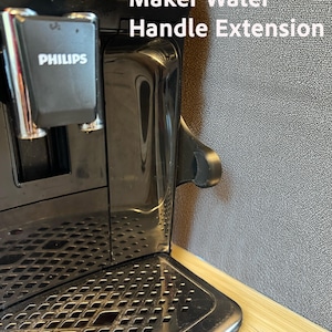 3D Printed Water Tank Extension Handle for Philips LatteGo Coffee Machines