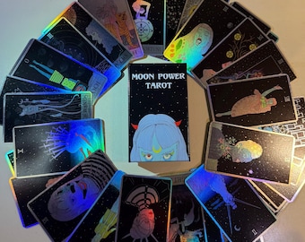 Holographic Moon Power Tarot 2.0