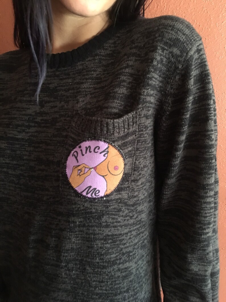 Pinch Me pocketed Sweater
