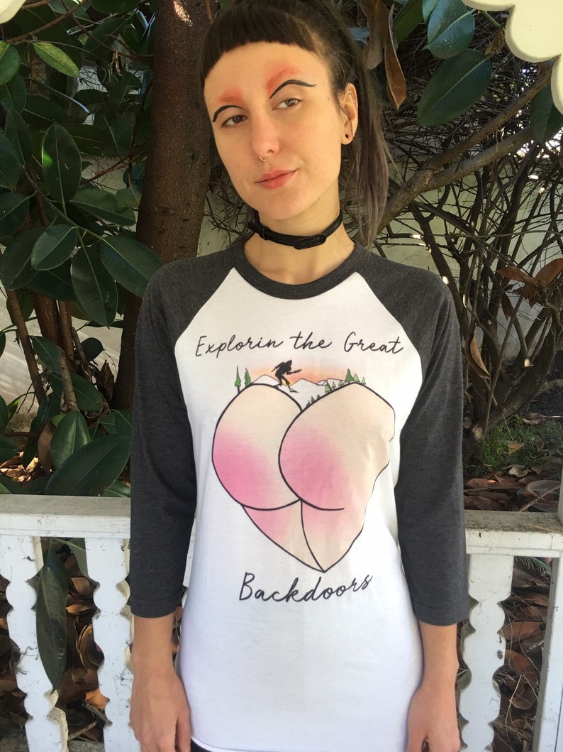 lets go explorin baseball tee-LAST ONE !