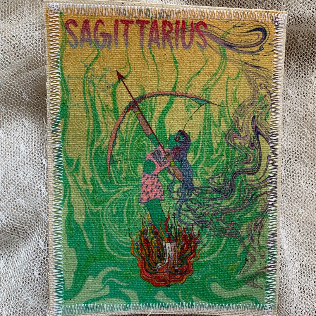 Sagittarius Patch - Etsy