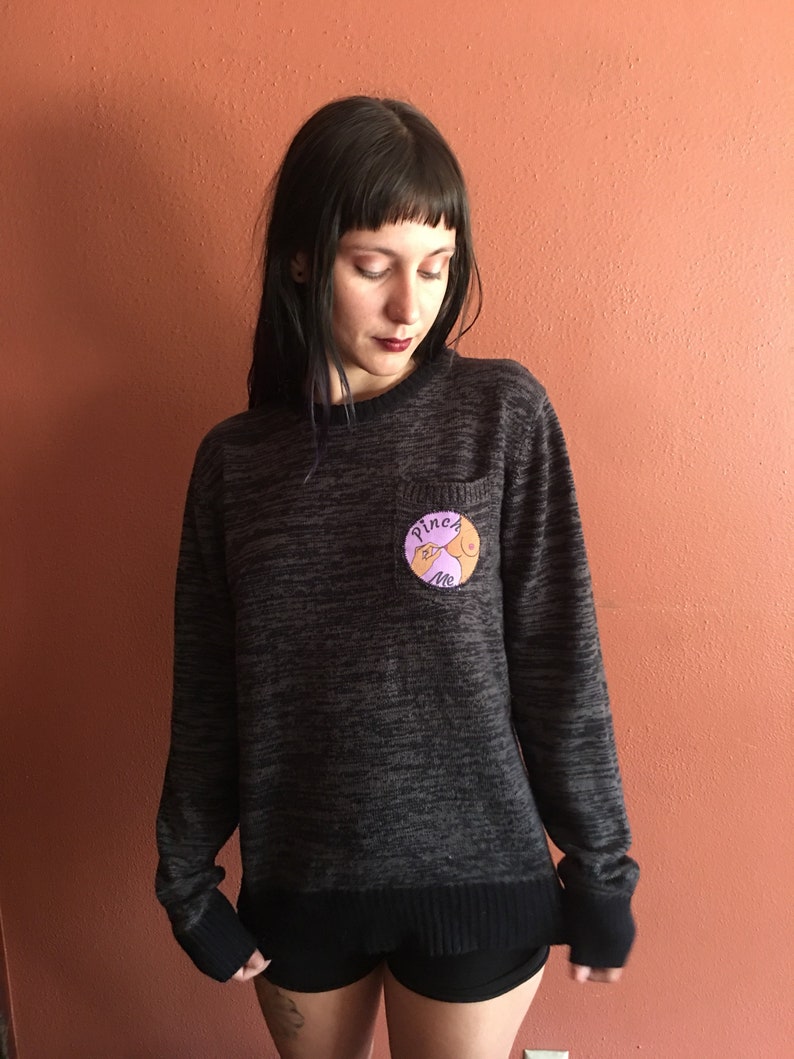 Pinch Me pocketed Sweater