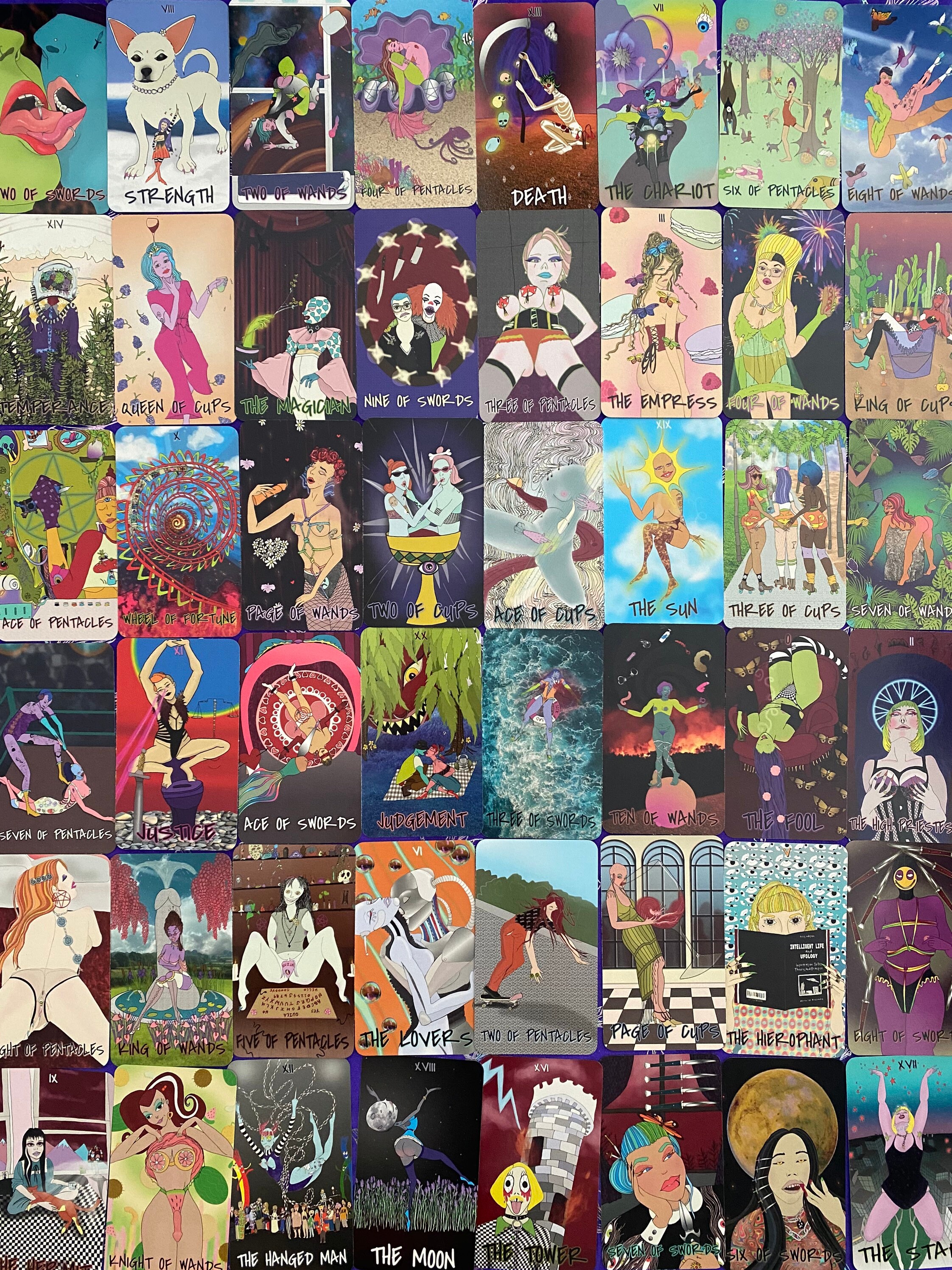 Naughty by Nature Tarot Golden Edition - Etsy