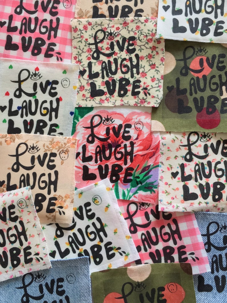live laugh lube patch