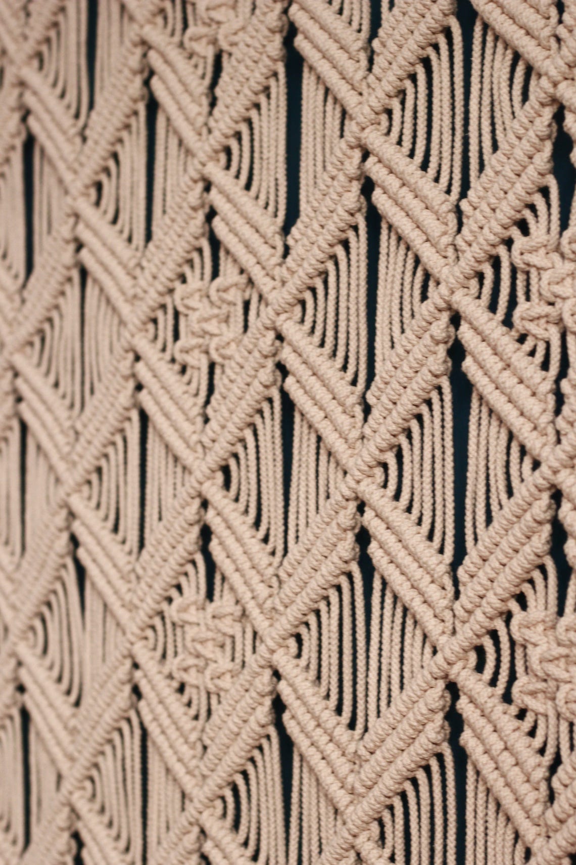 Geweven Wandkleed Met Kwastjes Weldomcor Groot Wandtapijt - Boho Macramé, Handgemaakt Met Kwastjes, 100x75 Cm, Perfect Voor Slaapkamer Of Woonkamer Wandkleed Golf