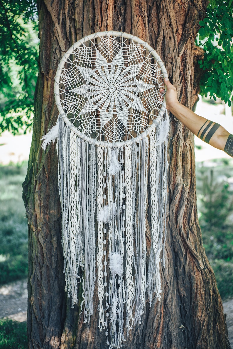 Dream Catcher Wall Hanging Large Dream Catcher Large Etsy