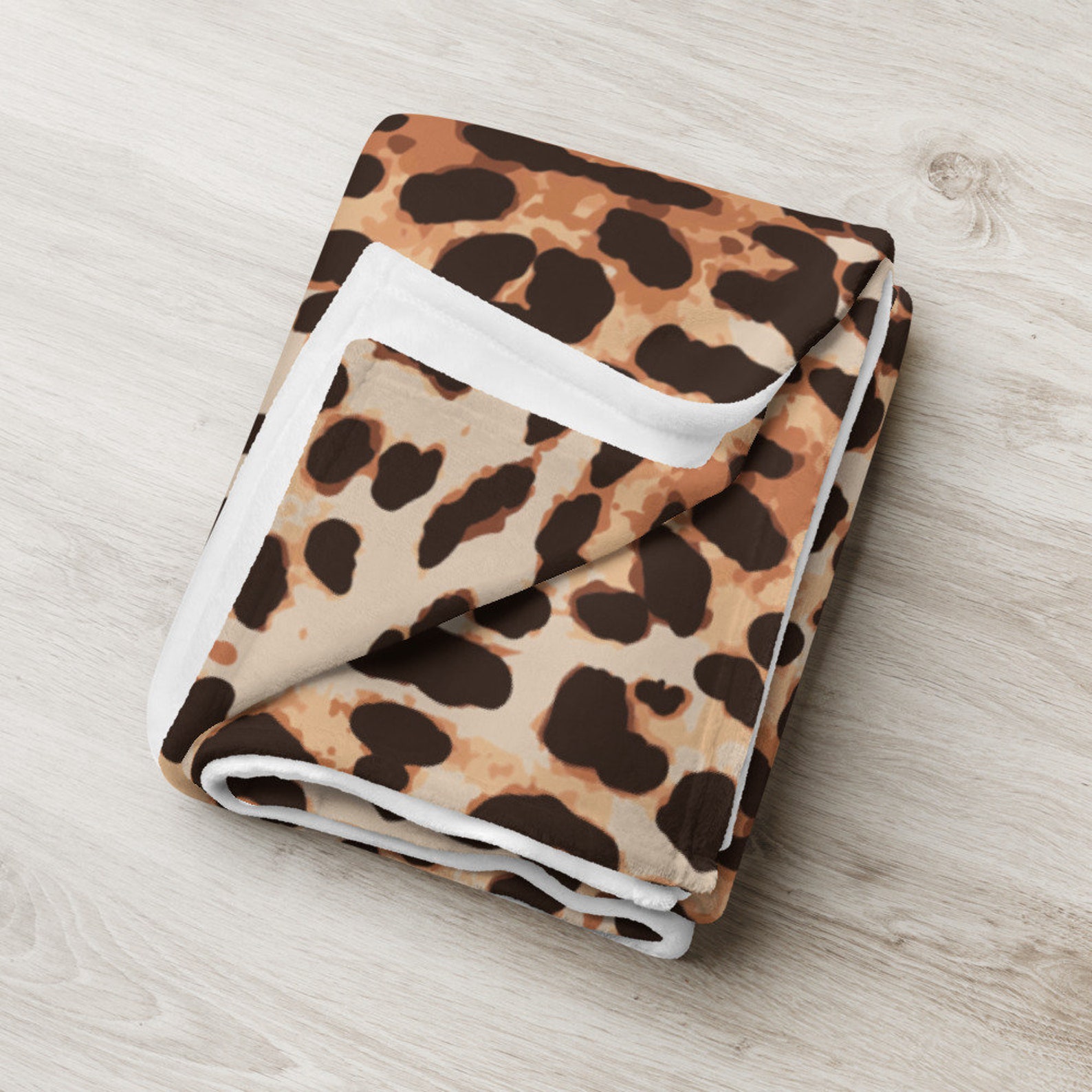 Animal print Throw Blanket Etsy
