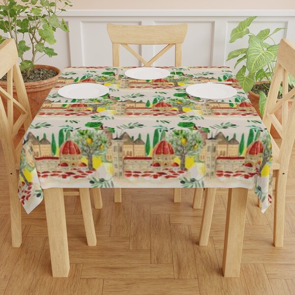 Italian Tablecloth Etsy