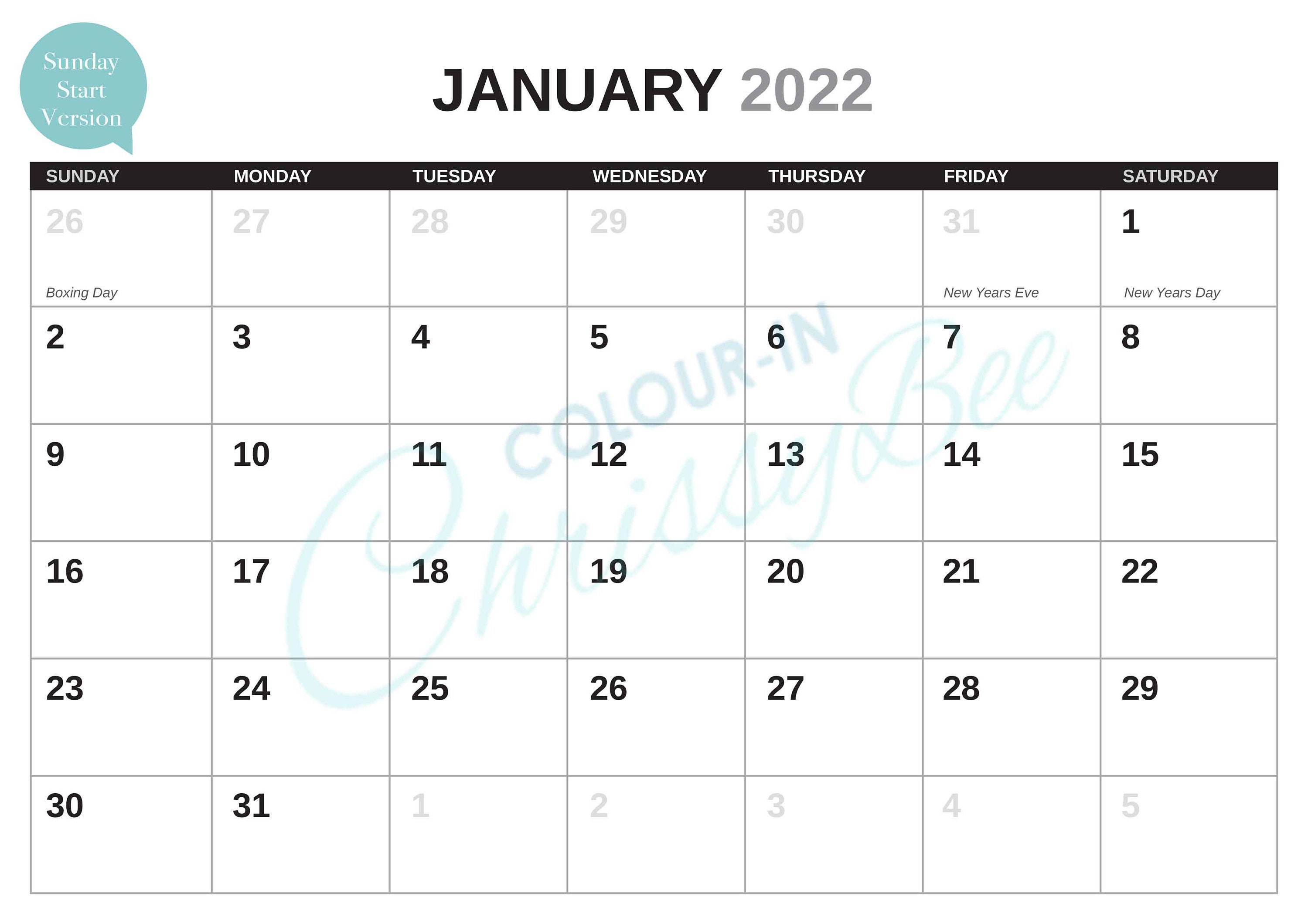 Indesign Calendar Template 2023 2023 Calendar Template Adobe Indesign Calendar Editable | Etsy Israel