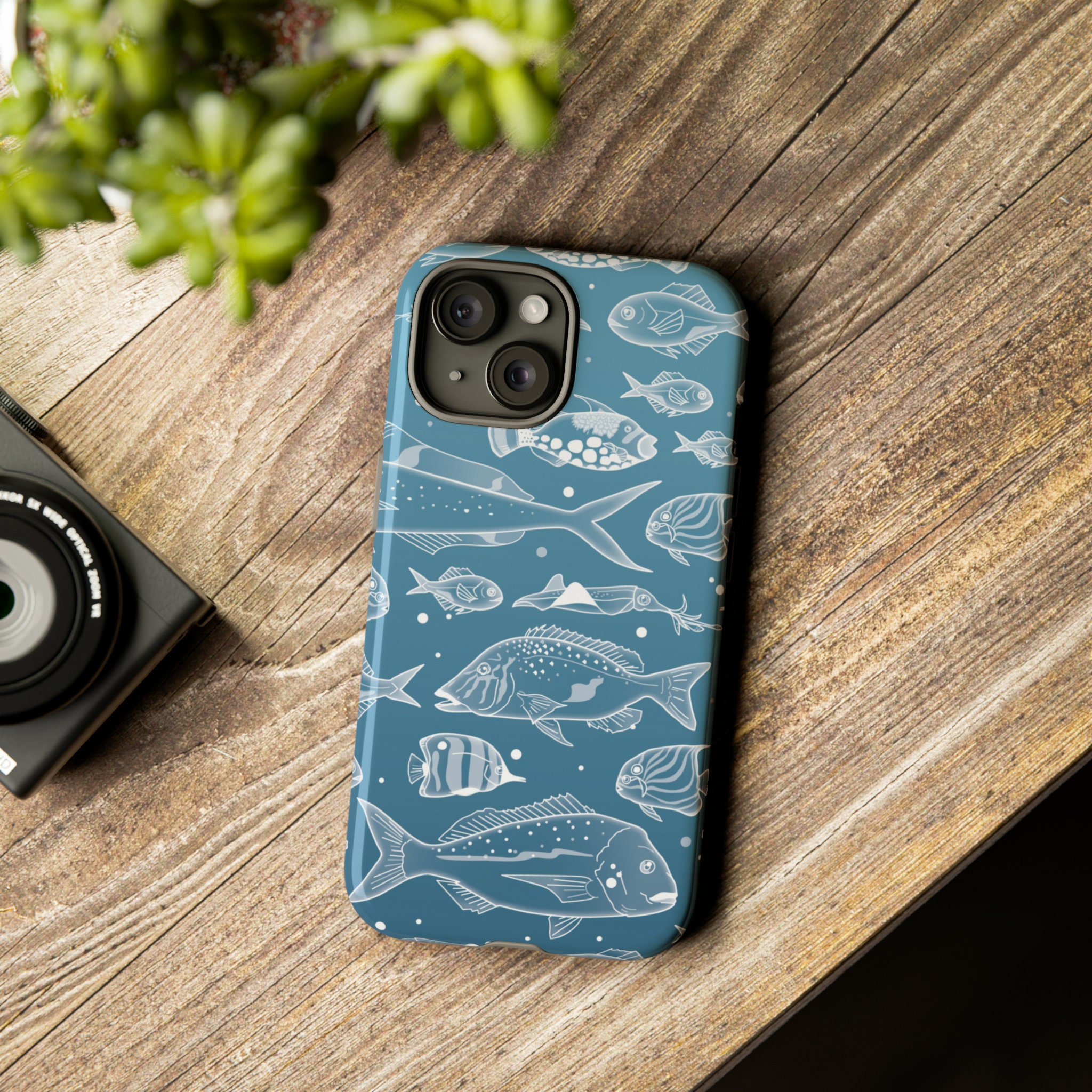  iPhone SE (2020) / 7 / 8 I'm Hooked On - Fisher Fisherman  Salmon Fishing Case : Cell Phones & Accessories