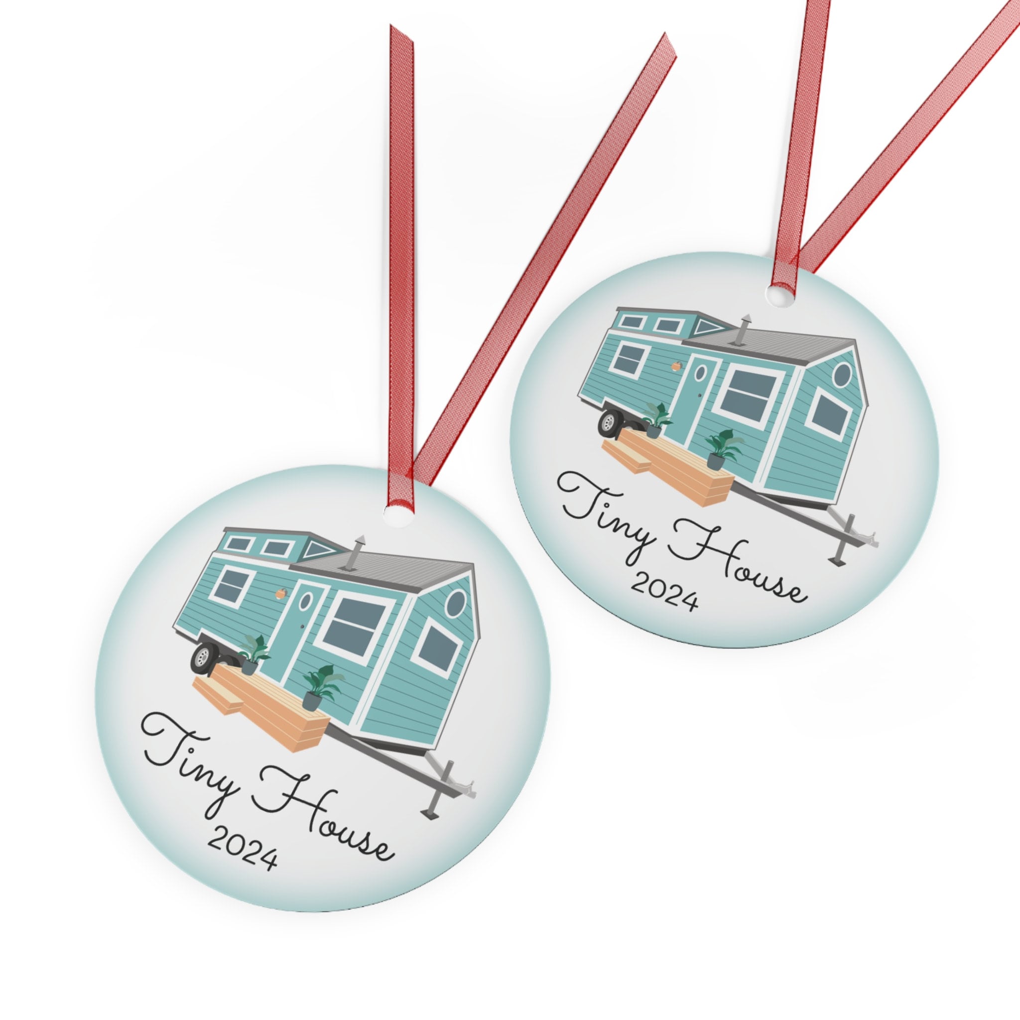 Tiny Rider - Personalized Mica Ornament - Christmas Gift For Family, F