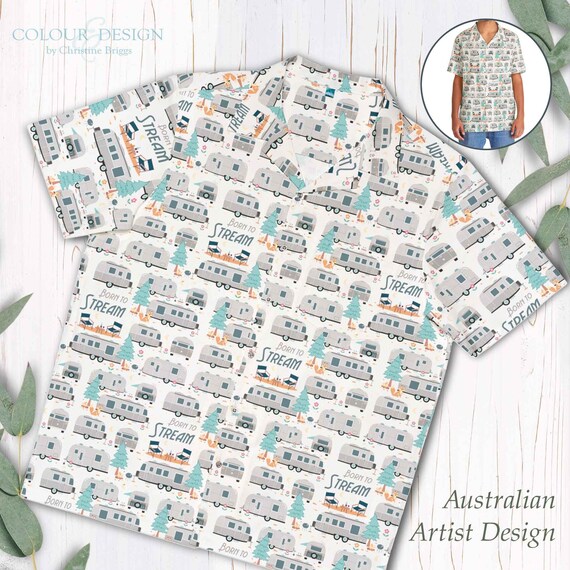 Streamin' Airstream Camping T-Shirt Streamin' Airstream Camping T-Shirt