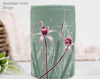 Support tronqué orchidée araignée : glacière australienne pour conserves de fleurs sauvages
