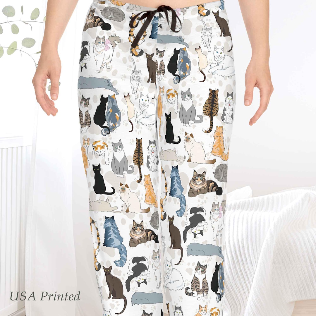 Nadya Toto Cat Pant Black main image 1