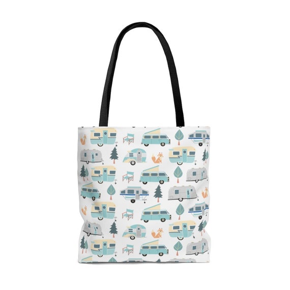 RV Camper Tote Bag Bolsa de camping Bolsa de caravana Etsy España