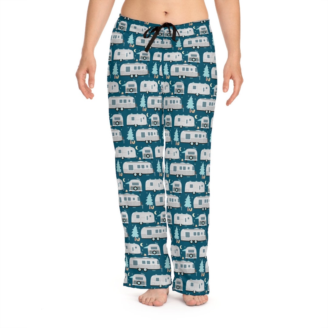 Camper Trailer Pajama Pants Women's RV Camping Pajamas Etsy