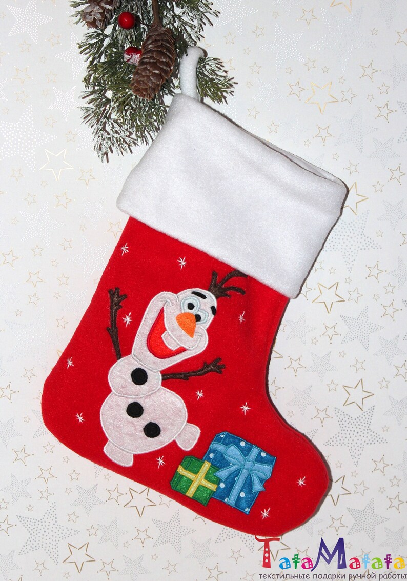 New Year decor for home gingerbread snowman deer Ornaments Christmas Boot Personalized Christmas Stocking