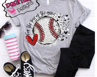 Baseball shirt, for the love of the game shirt, baseball gift, sports shirt, gift