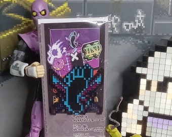 Exclusive - tOkKa x NEVERDIE: The 8-Bit Sign of the Foot' Enamel Pin