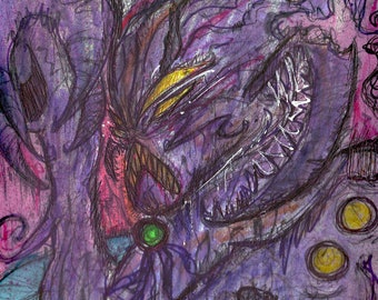 t2z - the tOkKA bootlegz - "LORD DREGG" ;  ; unused original art  2015