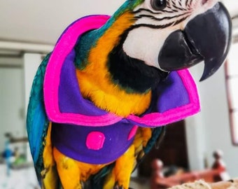 Parrot-Bird-Cockatiel-cockatoo-Parakeet-Macaw-Conure-hoodie bird cloths