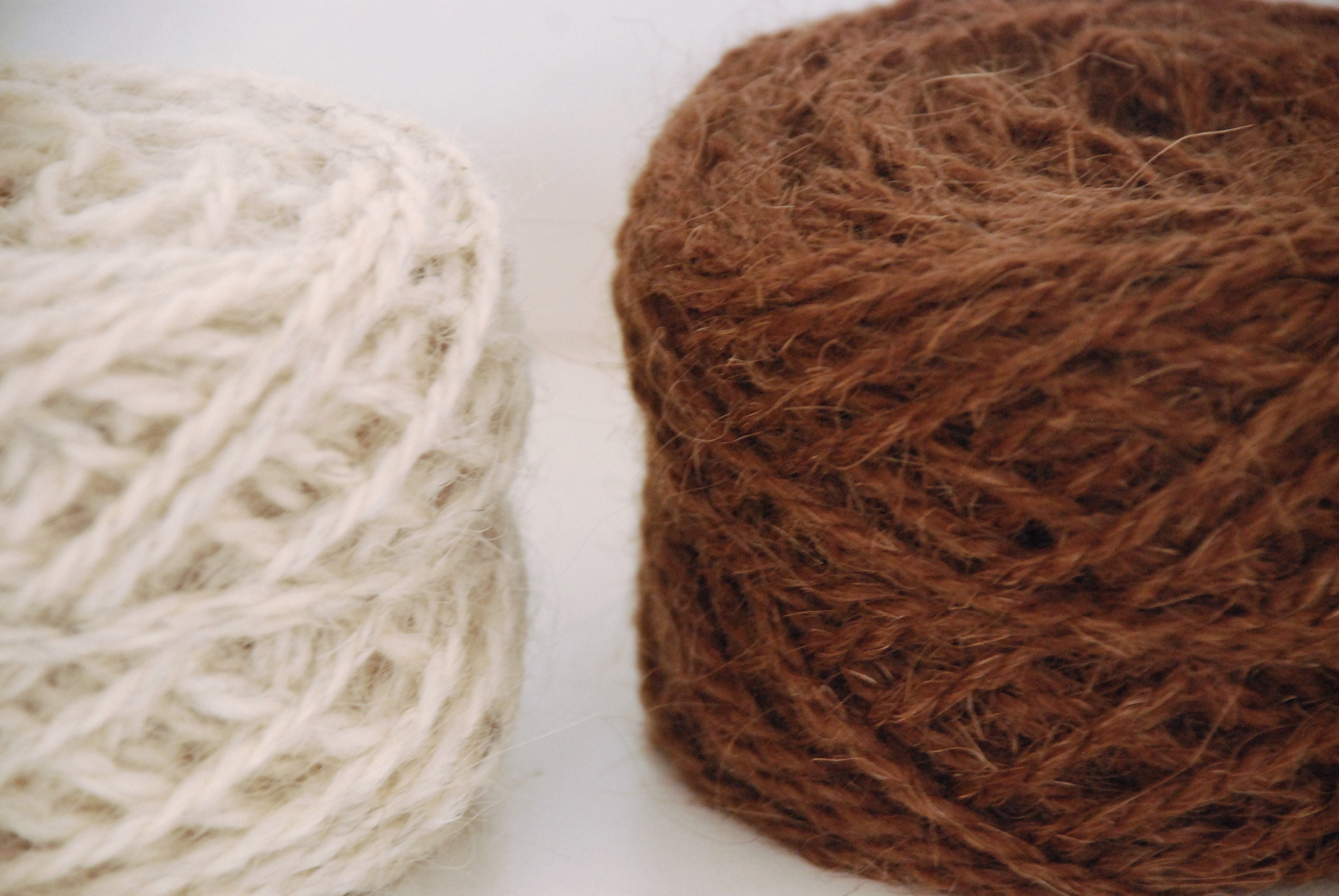 SALE 50gr balls of GOAT Hair Yarn A curious weaving yarn Etsy