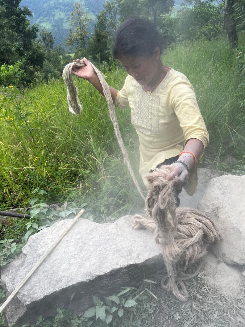 entangling fibre