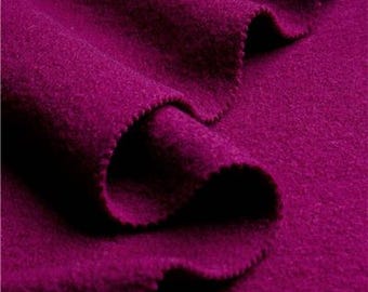 DISCONTINUED HEATHER Italian Wool Walk – 100% Felted Wool Fabric | Mulesing-Free | 130–150cm