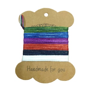 LINEN EMBROIDERY THREADS ~ Northern Lights ~ Naturally dyed, hand dyed, embroidery thread, thread, linen thread embroidery yarn