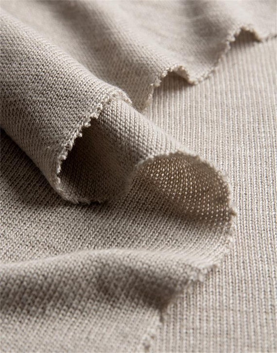 HEMP FABRIC HEMOLA Single Knitted Hemp Fabric Hemp Jersey Fabric Etsy Ireland