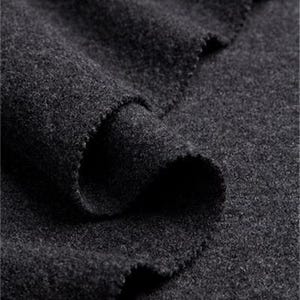 MOOR Italian Wool Walk – 100% Felted Wool Fabric | Mulesing-Free | 130–150cm designed for coats, jackets, skirts, hats, dress, mittens