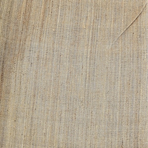 May include: A close-up of a brown burlap fabric with a woven texture. The fabric has a natural, rustic look and feel.