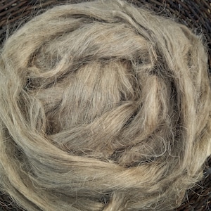 Dessus en lin naturel ~ essoré, feutre, carton | Fibre de lin européenne non blanchie | fibre végétale