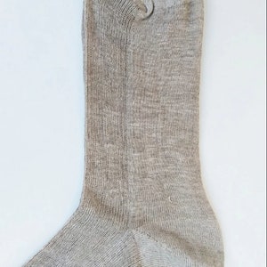 Zeta linen sock