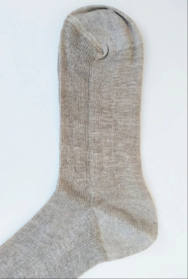 Zeta linen sock