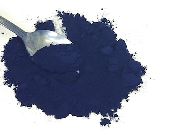 Polvo índigo natural / Indigofera tinctoria / Tinte índigo tradicional